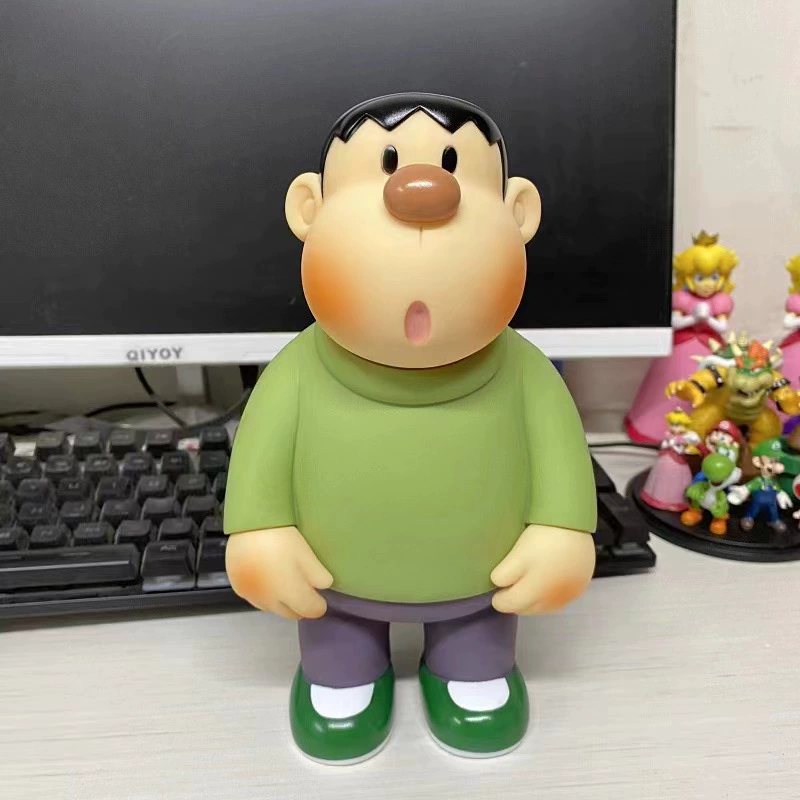 Милая подвижная минифигурка из пластика, забавная настольная кукла, мультяшная игрушка