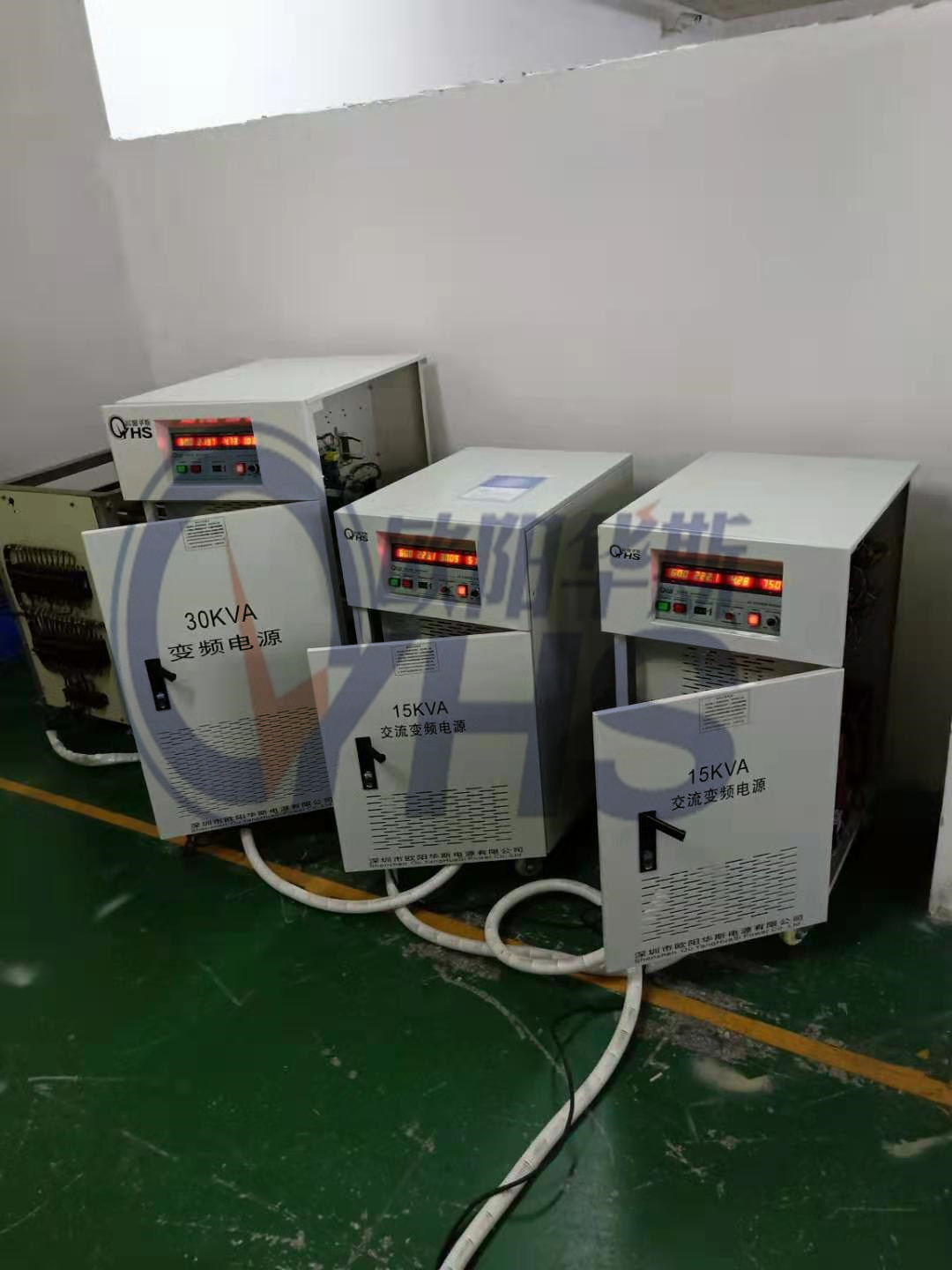 ŷ����˹Ʒ�ƶ�̨����15KVA��Ƶ��Դ�����ɶ���30KVA��Ƶ��Դ