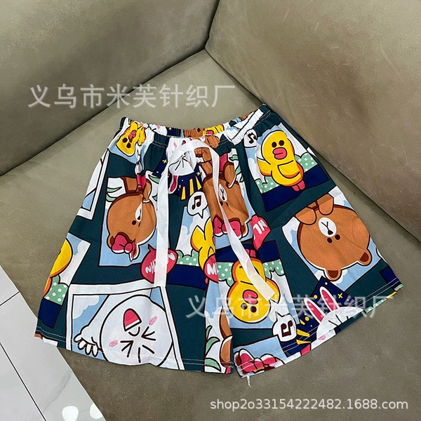 Trousers, comics, with little bears