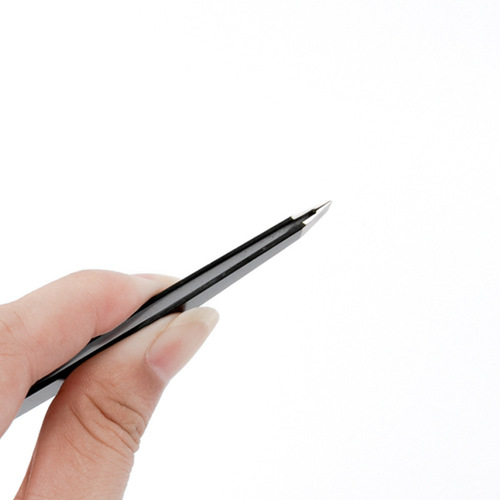 2 packs of stainless steel eyebrow clips, black tweezers for hair plucking, oblique eyebrow pliers for beard plucking and eyebrow trimmer manufacturers wholesale