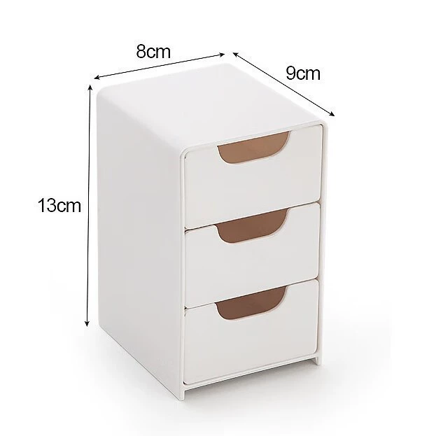 Student-friendly lipstick for manicure, table cosmetic storage box