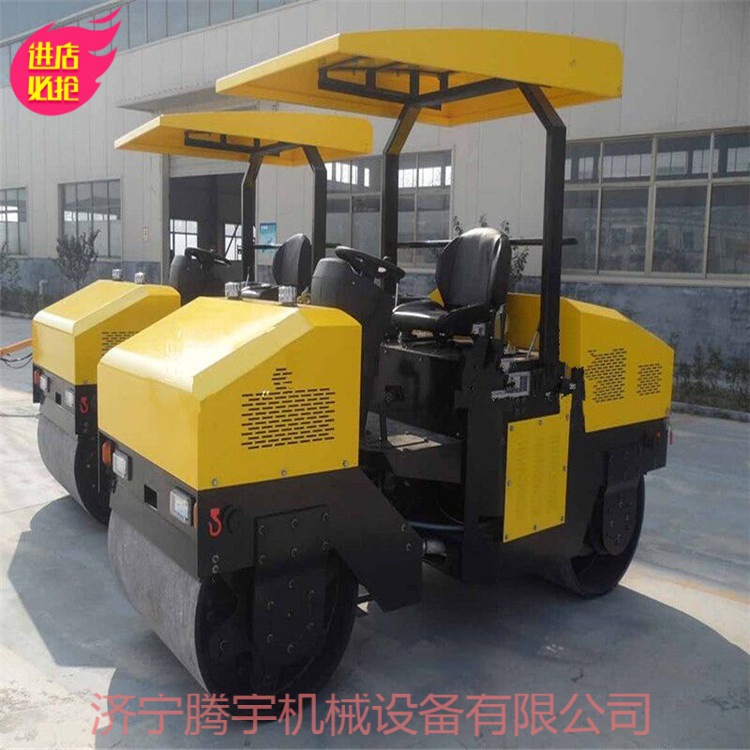 供应3吨双钢轮压路机 压道机 压实机 源厂直供精工细作