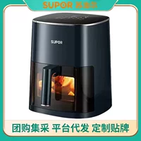 Супор воздух фритюрница дома 6L большой емкости интеллектуальная электрическая фритюрница полностью автоматическая многофункциональная печь