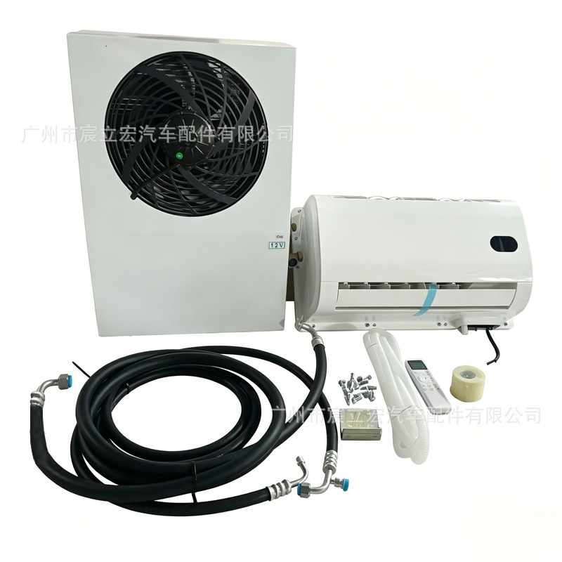 Manufacturer Wholesale Automotive Electric Split Air Conditioner 12V24V Refrigeration Inverter Large Truck Air Conditioner Truck Parking Air Conditioner