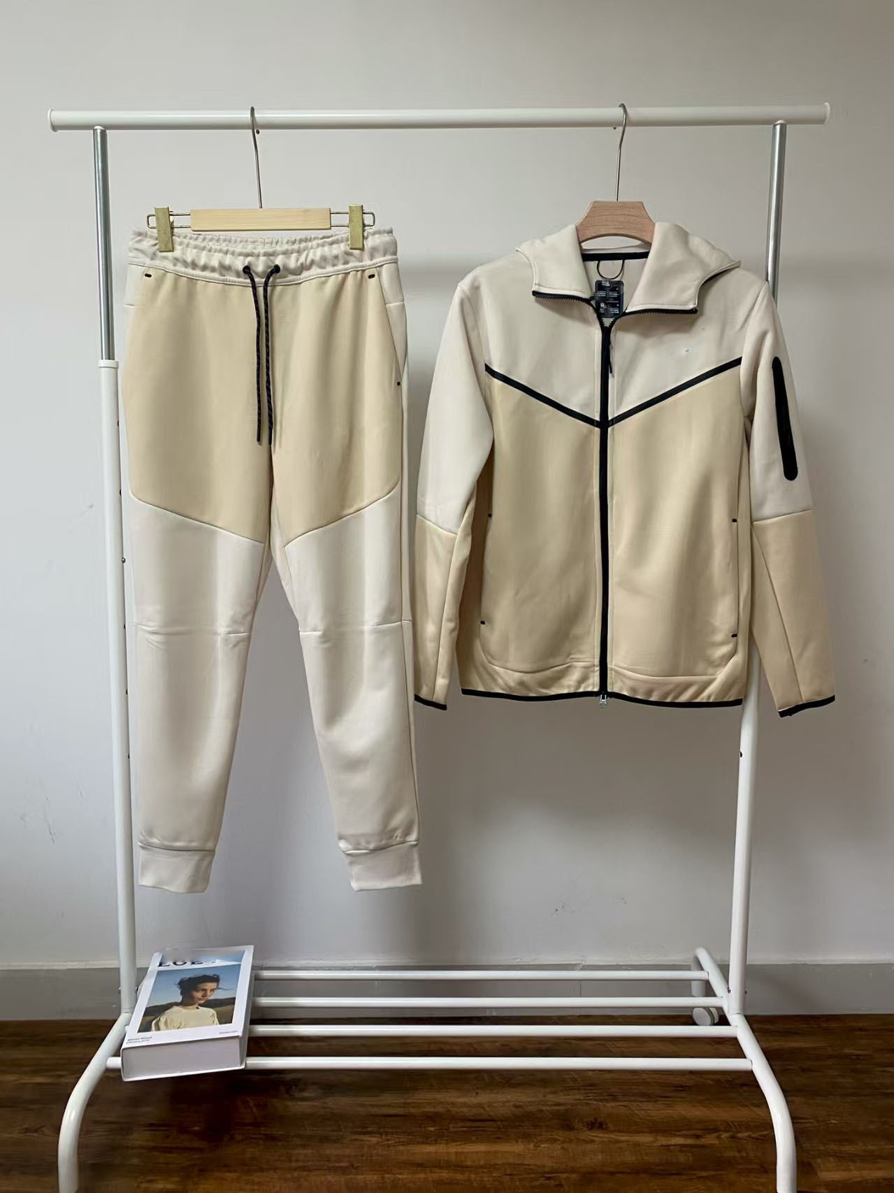 2025 カジュアルスポーツフード付きメンズサイドジッパー 490 と 163 スーツジャケット多用途スリムフィット多用途カジュアル