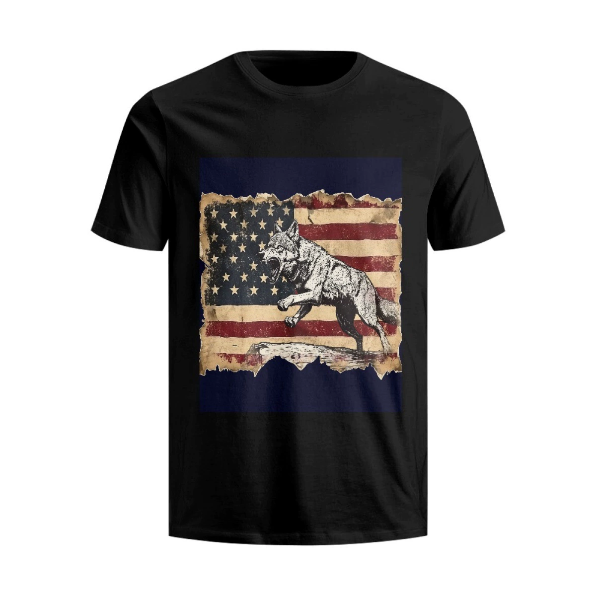 Футболка из чистого хлопка с теплопередачей американского размера, узор с теплопередачей высокой четкости, бесплатная доставка из США, дышащий и удобный принт национального флага