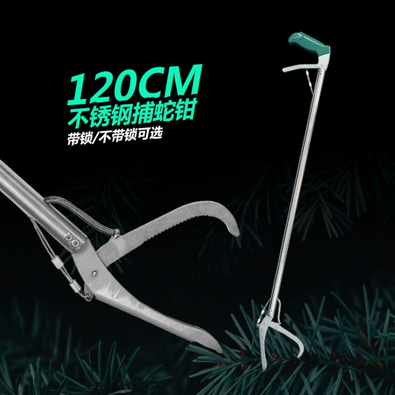 Трансграничный металлический зажим для угря из нержавеющей стали NOMO100CM простые в использовании инструменты для выживания в дикой природе