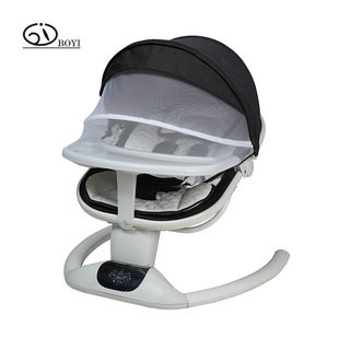 Baby rocking chair to coax baby to sleep artifact multifunctional bluetooth newborn electric rocking chair baby soothing chair