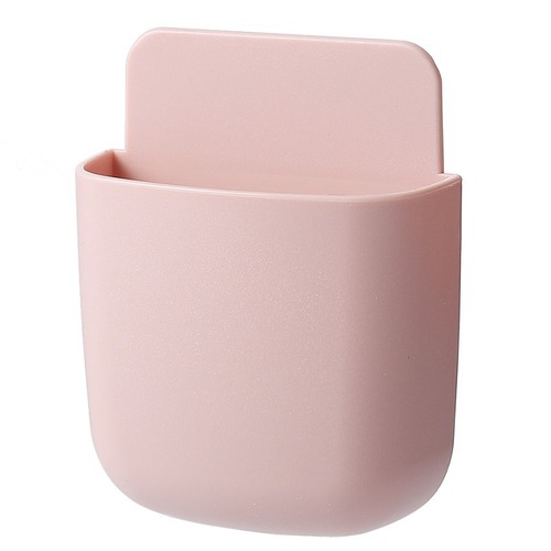 Wall-mounted living room TV air conditioner remote control storage box wall-mounted hole-free remote board box bed head phone nail-free