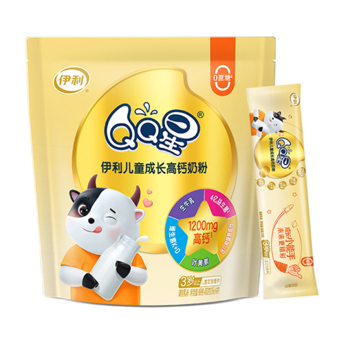 Yili QQ Star Children's Growth High-Calcium Milk Powder, 400g Bag, No Added Sucrose – Wholesale Milk Powder