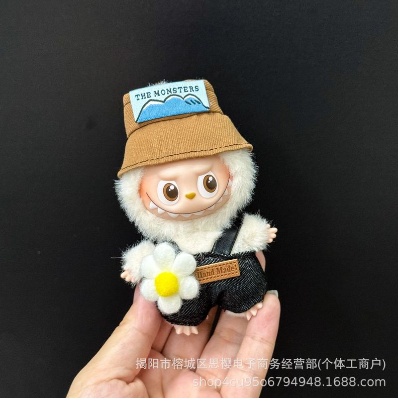 仅衣服适用四代心底密码4.0拉布布娃衣mini版Labubu迷你公仔套装|undefined
