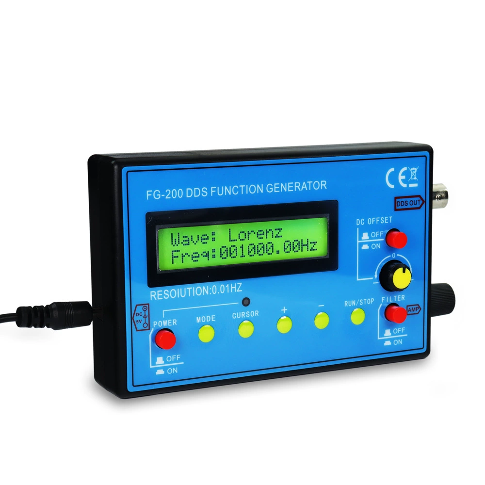 Генератор FG-200DDS сигналов 0.01HZ-500KH7.83Function Signal Generator