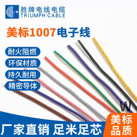 胜牌常规1007 电子线 300V80℃单芯线 30AWG电子设备内部引线批发