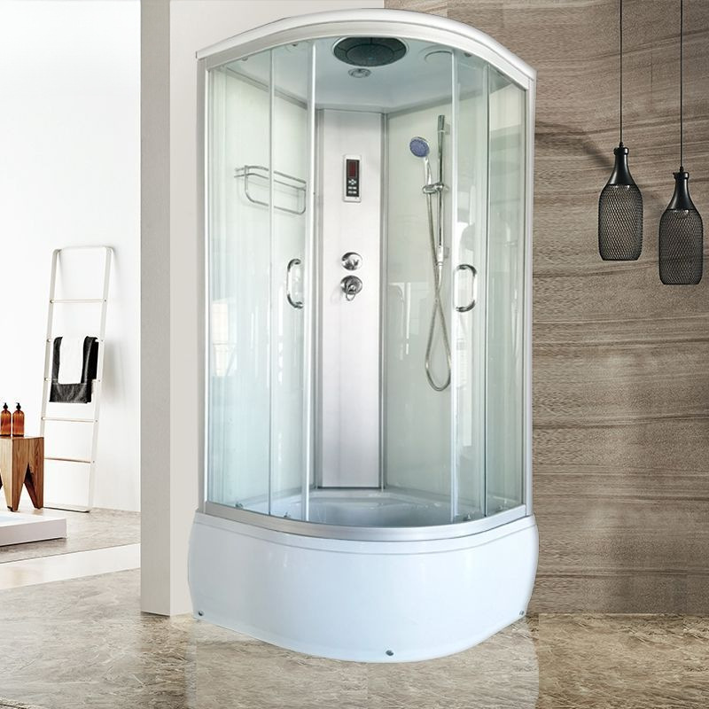 u!整体淋浴房带浴缸家用浴室一体式卫生间玻璃隔断卫浴沐浴