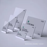 Акрил настольная карточка подставки для настольных карт типа 1 настольная табличка с двумерным кодом меню цена витрина для настольных продуктов