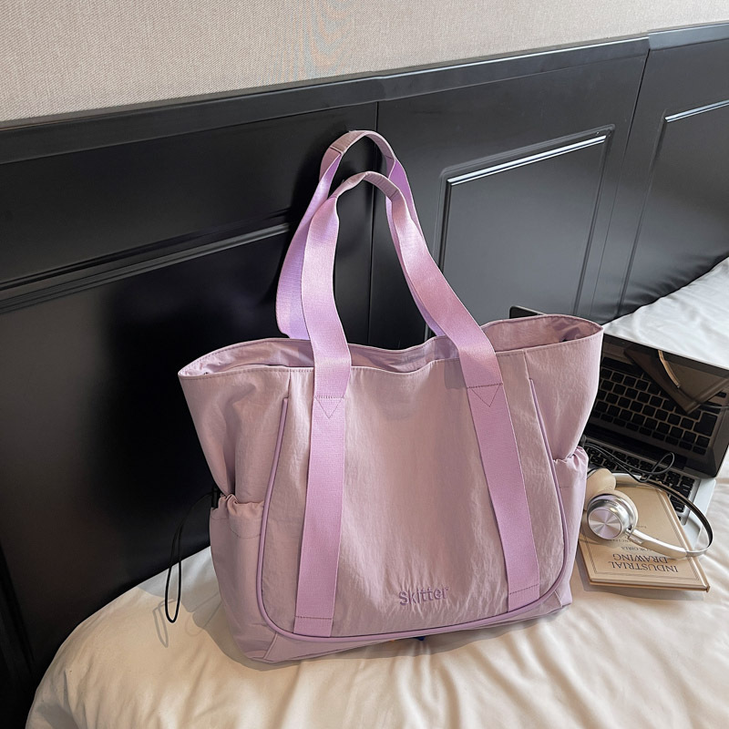 Bolsa de gran capacidad bolsa deportiva bolsa de acondicionamiento de ocio mujer bolsa de viaje de negocios bolsa de viaje de gran capacidad bolsa portátil de corta distancia image 9