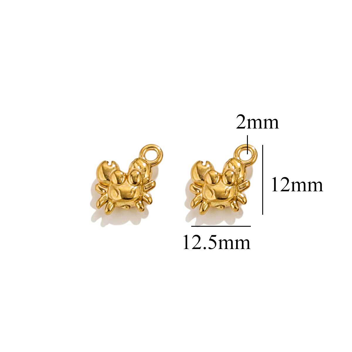 Accesorios de joyería de bricolaje colgante de la serie océano de acero inoxidable sirena concha mar estrella pulsera collar colgante