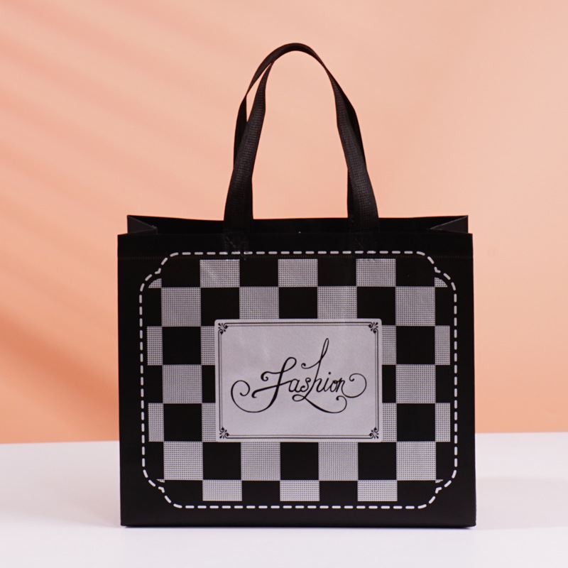 검은색 격자 무늬; 가로 작은 크기: 35*25*10