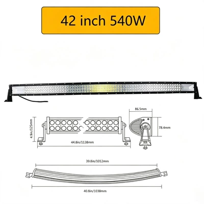 curved all-aluminum LED super – İşçi projektorları