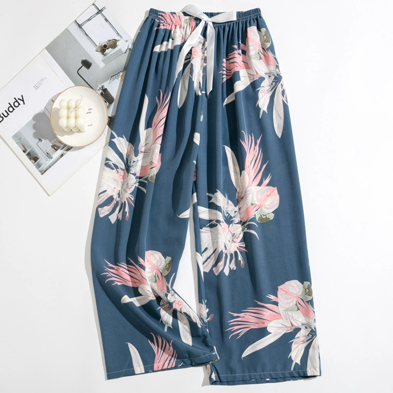 (Cross-border trading), summer thin comfortable cartoon trousers, oversize