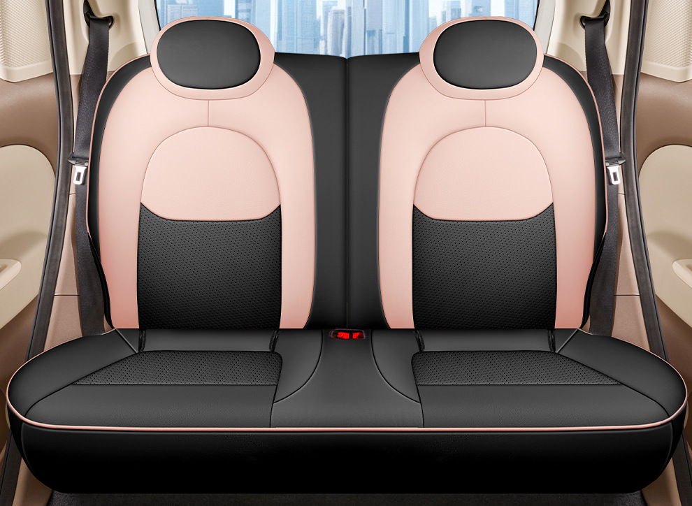 Wuling Hongguang Mini Special Seat Covers, 25 Models Four-Door Version Seat Covers, Full Surround Four-Season Seat Cushion Covers, Leather and Linen