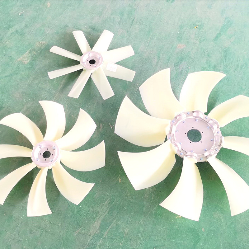 模块空调散热风扇中央空调外机风机排风扇4叶 海尔空调冷却风扇叶
