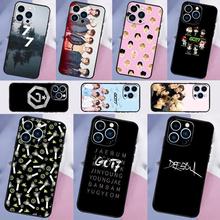苹果iPhone15 Pro手机壳韩流GOT7手机壳代发彩绘防摔华为防摔手机