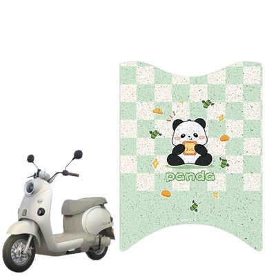 Electric vehicle foot mat: Modern Blooming Foot Mat Electric