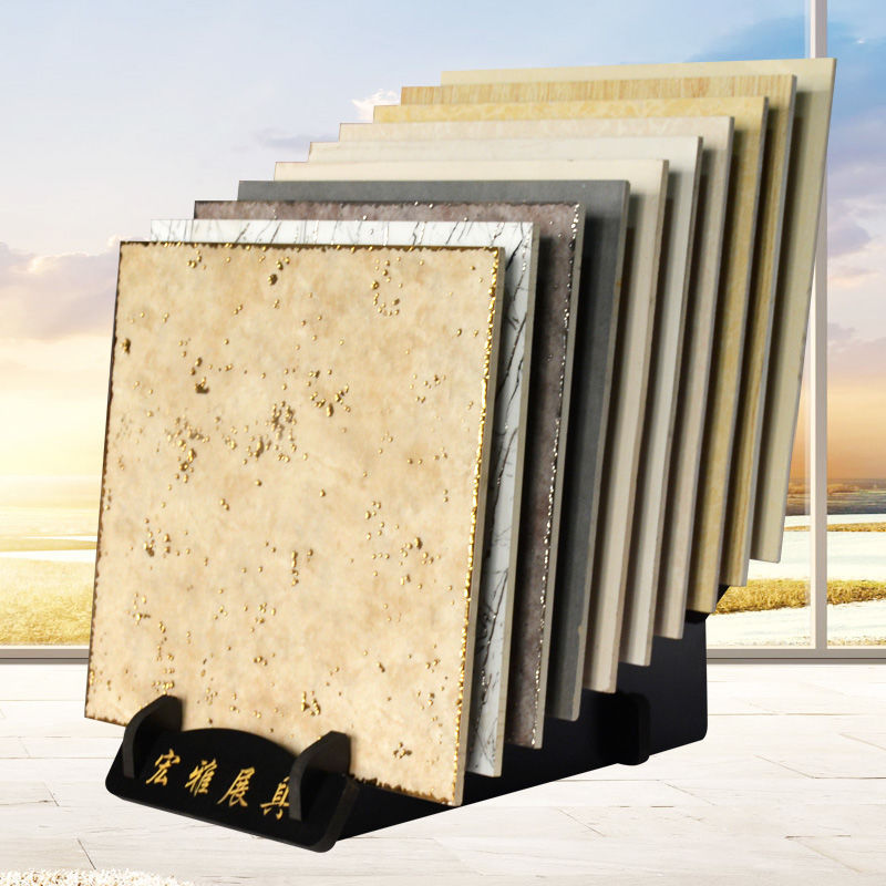 Tile display rack 300 ceramic tile Display rack Wood floor sample Display Rack ceramic tile Shelf 60800 Ceramics exhibition stands