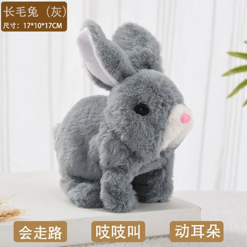 Conejo de pelo largo - Grey