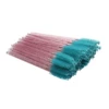 50 crystal pole rose red poles dark green