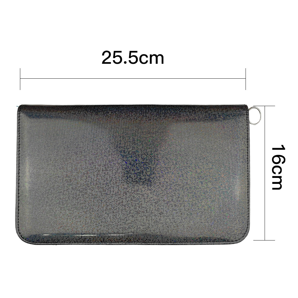 Aguja de suéter transfronteriza impresa desmontable aguja de anillo multifuncional aguja de anillo manual 13 paquete de paquete de PU