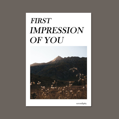 Literary ocean black and gray color high-end wall poster photo decoration background room bedroom poster painting core