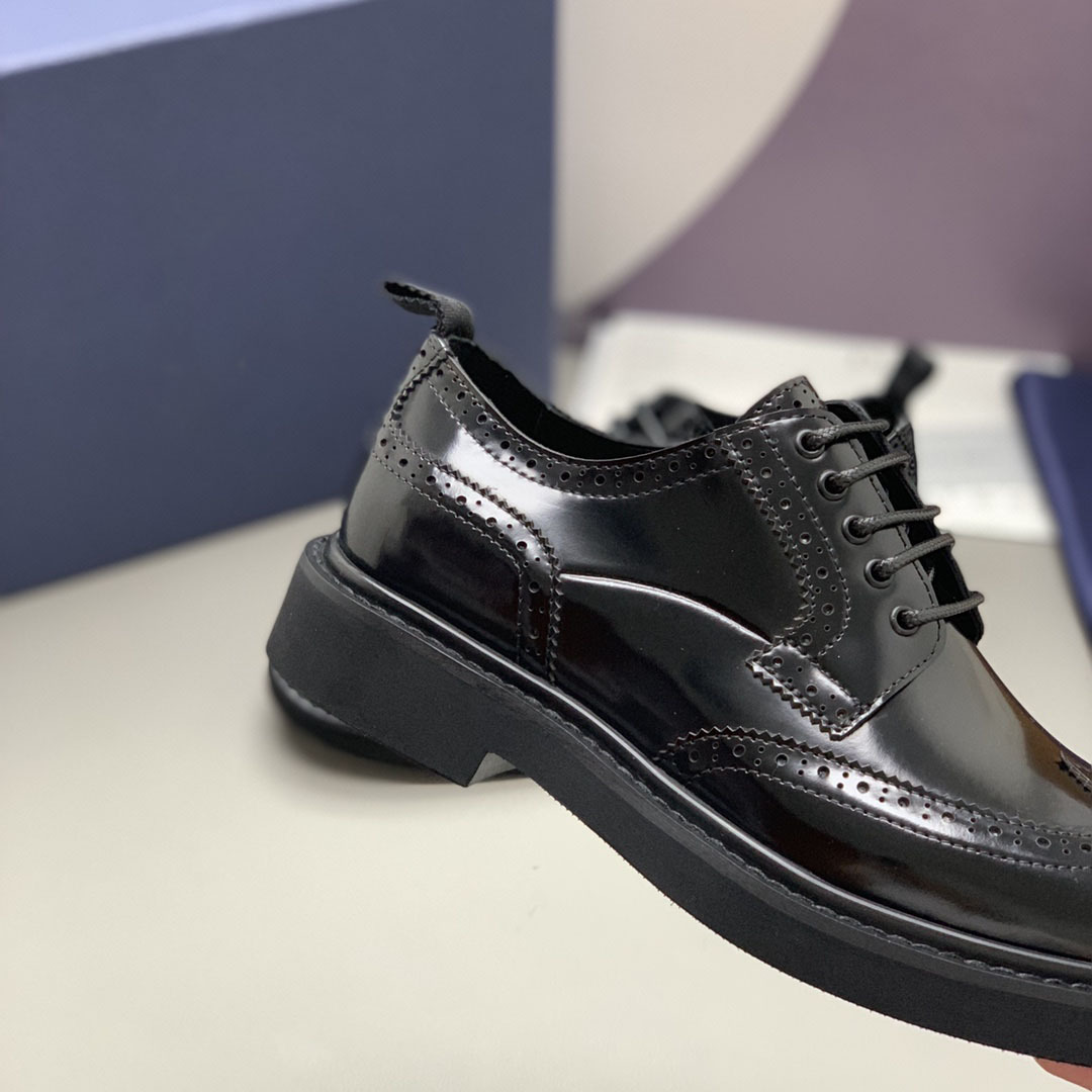 Herren Freizeitschuhe Aus Echtleder Formelle Lederschuhe_voghion.com