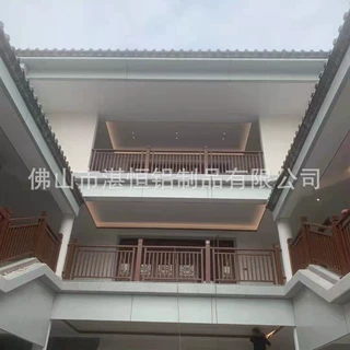 厂家供应铝艺护栏  小区花园外围铝合金防护栏佛山厂家制造