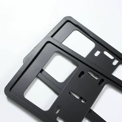 License plate holder/license plate holder frame new traffic regulations blue license
