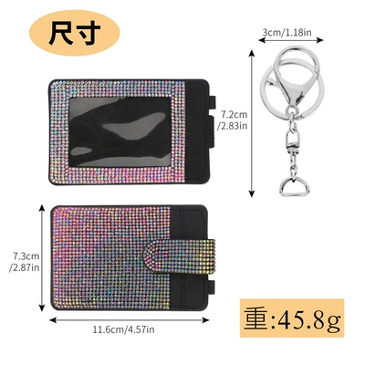 Multimediya və saxlama aksesuarları – Pu Card Case for Women