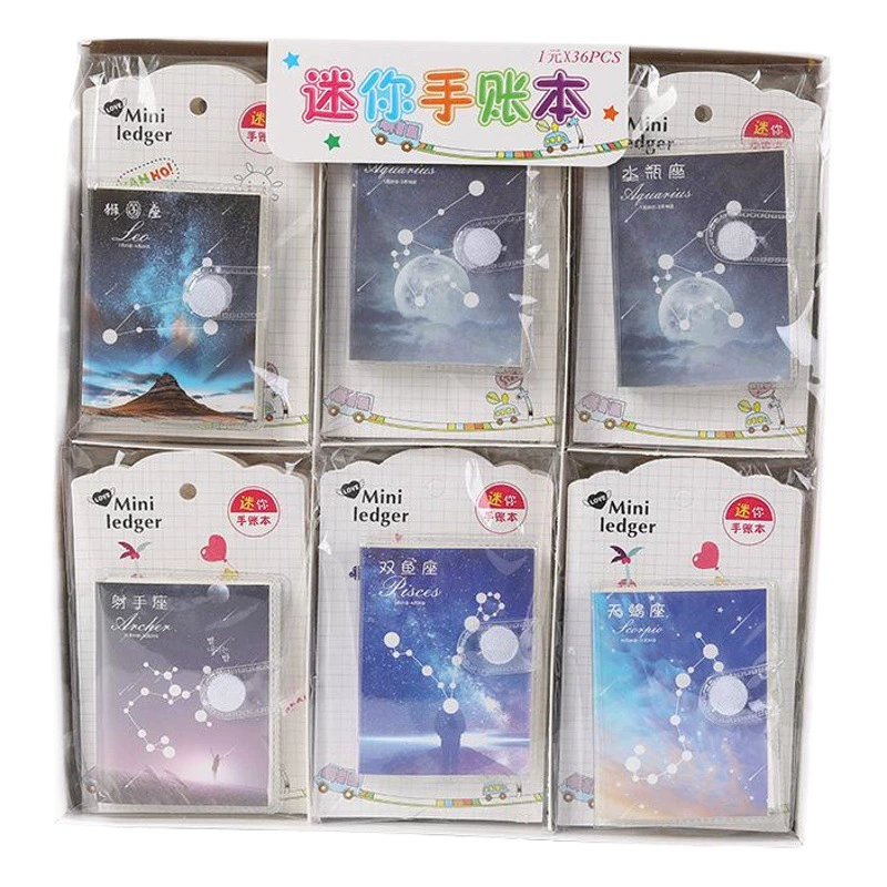 Мини-милый научно-образовательный буклет для студентов, канцелярские товары, автомобильная линия, креативный мультяшный портативный карманный буклет, регистрационная книга