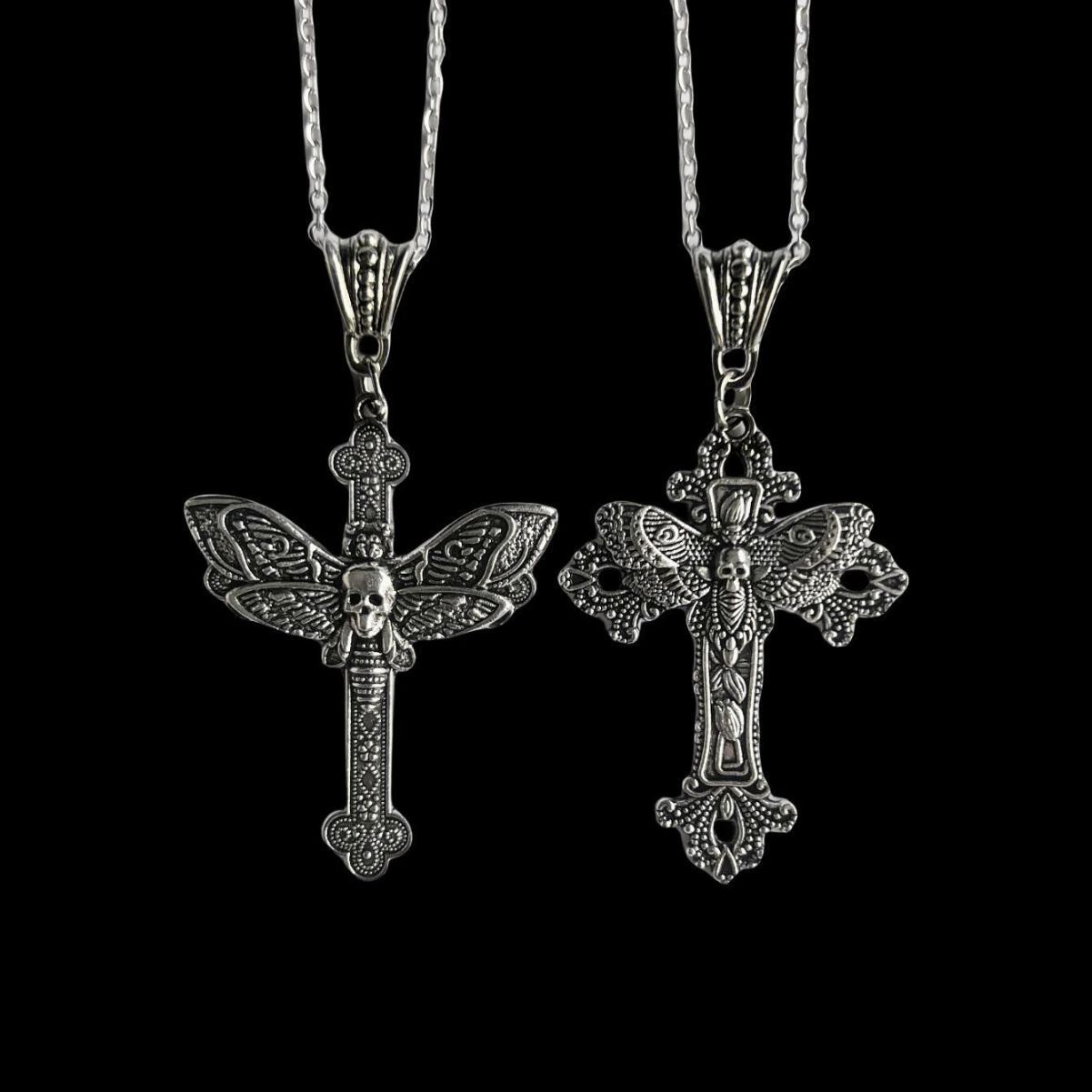 Pendant Necklace Classification Hip-Hop Cross Zinc Alloy Plating Men's Pendant Necklace
