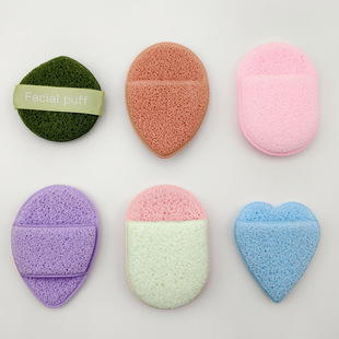 Wash Face Wipe Gloves Wash Face Poker Interposer Large Foam Polyurethane Face Wash Sponge Drop-shaped Non-latex Bubble Large