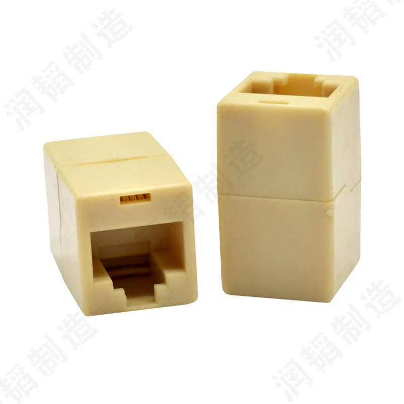 [Оптовая прямого провода сетевой кабель соединитель штырь RJ45 гигабитный экранированный двойной коннектор]
