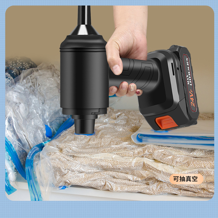 Suitable for Car Wireless Vacuum Cleaner, Powerful Blowing and Suction Dual-Purpose Household Small Handheld Power Super Suction Car