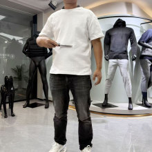 库存处理双面针织软质贴身防刺白色短袖T恤5级防割服便衣玻璃厂