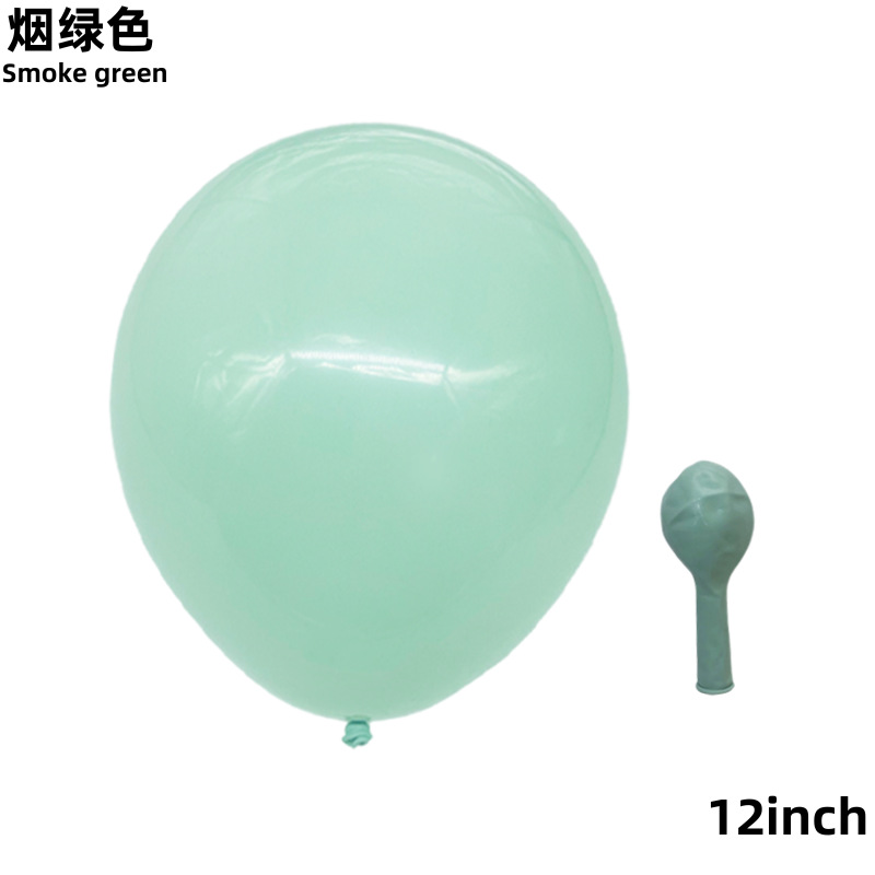 Set de Globos Mate de 12 Pulgadas, Gruesos, Personalizados para Cumpleaños Infantiles, Decoración de Bodas y Arreglos de Globos Coloridos