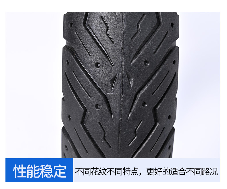 10X2.5Fa Internal Honeycomb Solid Tire for Scooter, In-Stock Wholesale Non-Inflatable Solid Tire for Scooter