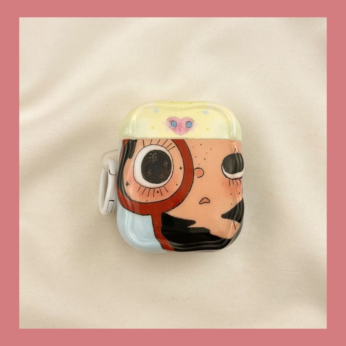 Lopa encantadora Xiaoyu para AirPod Pro3 cubierta de Bluetooth Apple AirPods 4 generación de auriculares 5