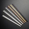 Solid handheld chopsticks stainless steel, 3mm, 50G, 23cm