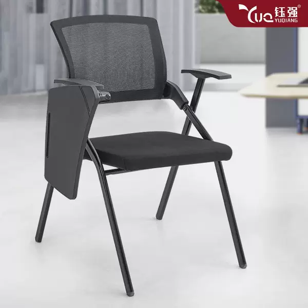 Customizable Yuqiang Simple Training Chair with Writing Board Office Staff Chair Foldableing Mesh Computer Chair Leisure Chair