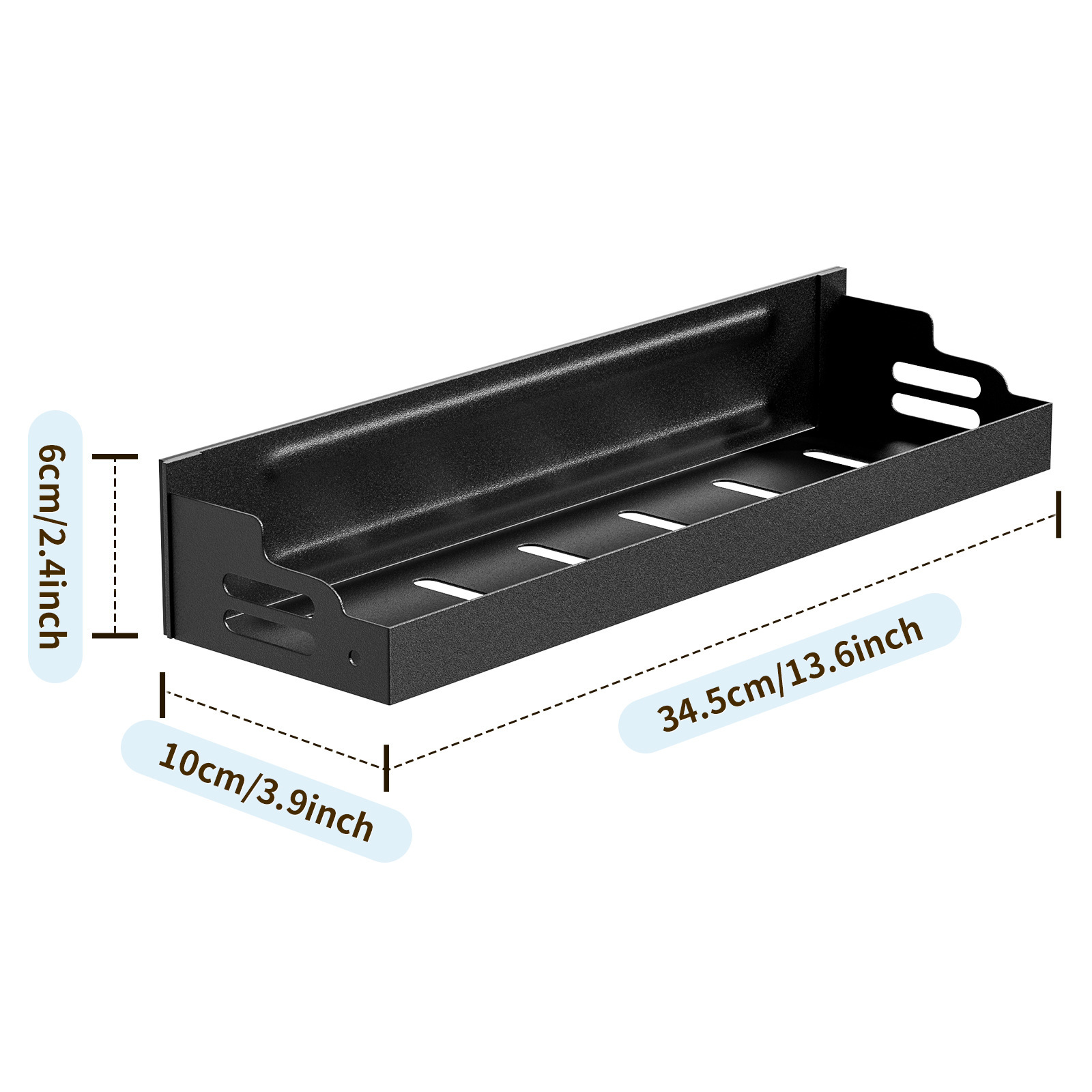 Estante de almacenamiento de refrigerador de absorción magnética percha lateral de refrigerador imán sin perforación cocina almacenamiento de película de poliestireno perfumes rack transfronterizo