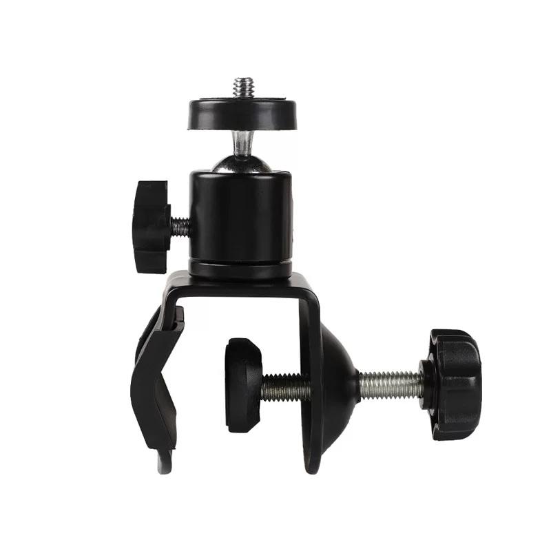 [U型双头云台夹 摄影棚灯具配件桌面铜夹 大力夹C型U型配件固定夹]